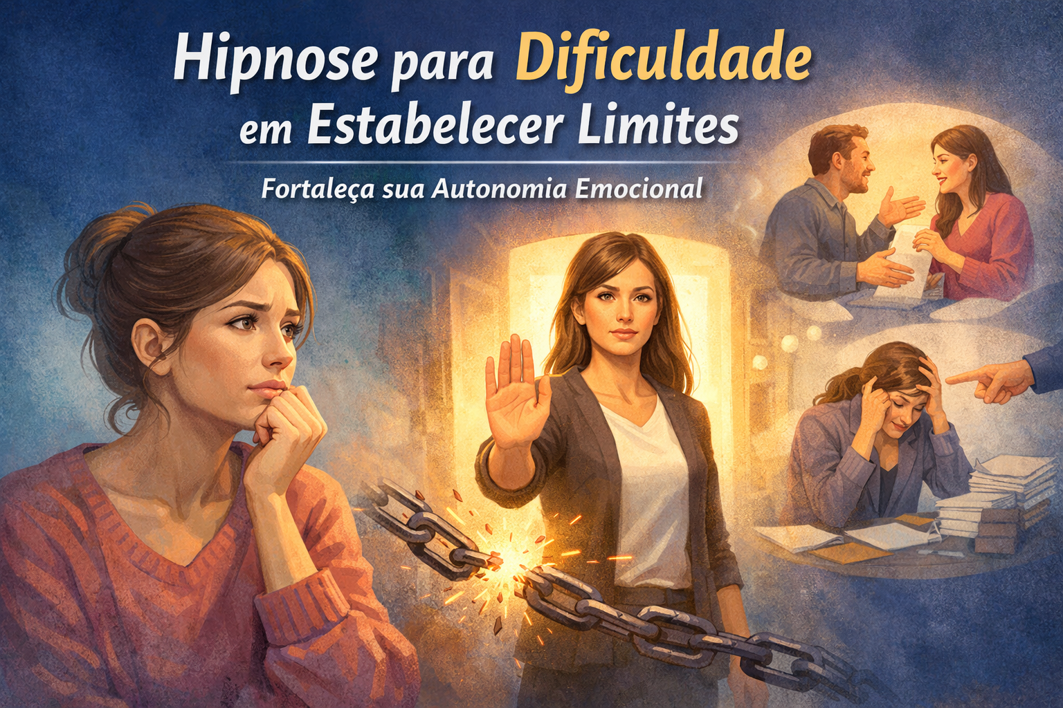 Hipnose para Dificuldade em Estabelecer Limites