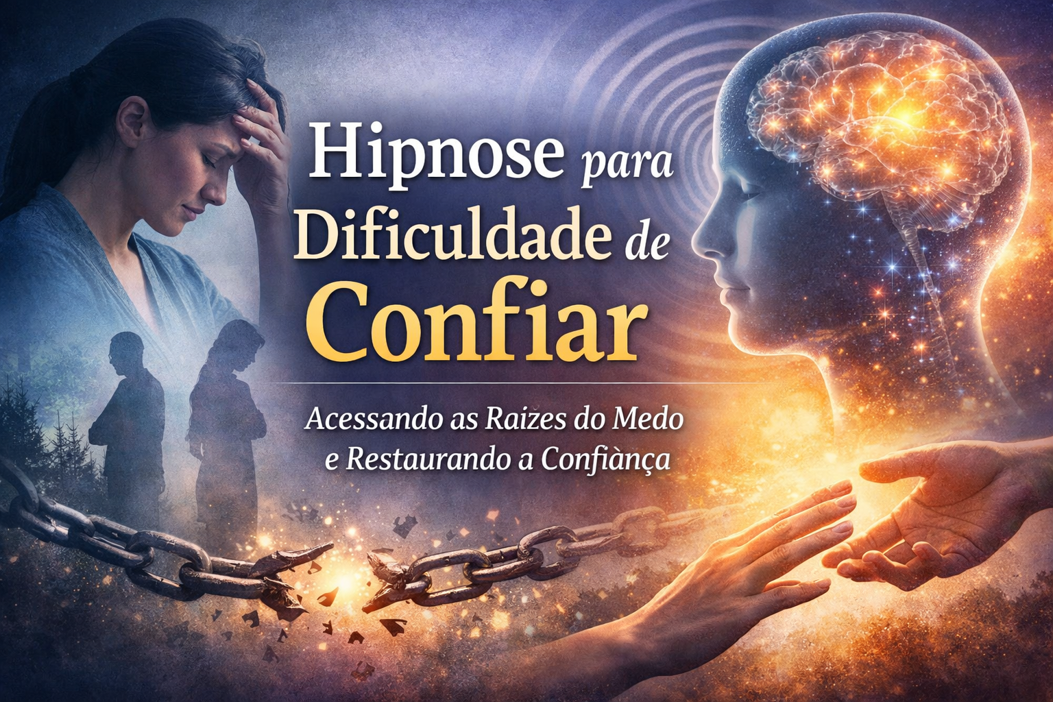 Hipnose para Dificuldade de Confiar