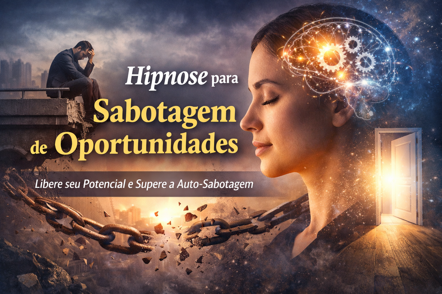 Hipnose para Autossabotagem de Oportunidades