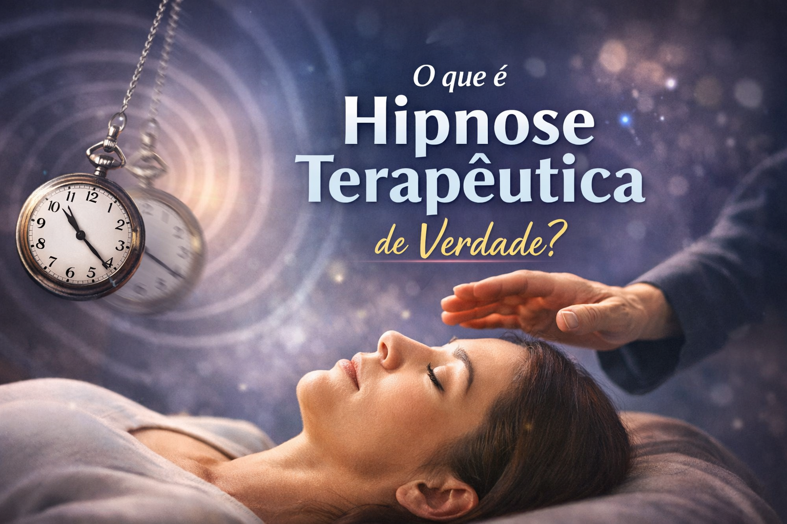 O que é hipnose terapêutica de verdade?