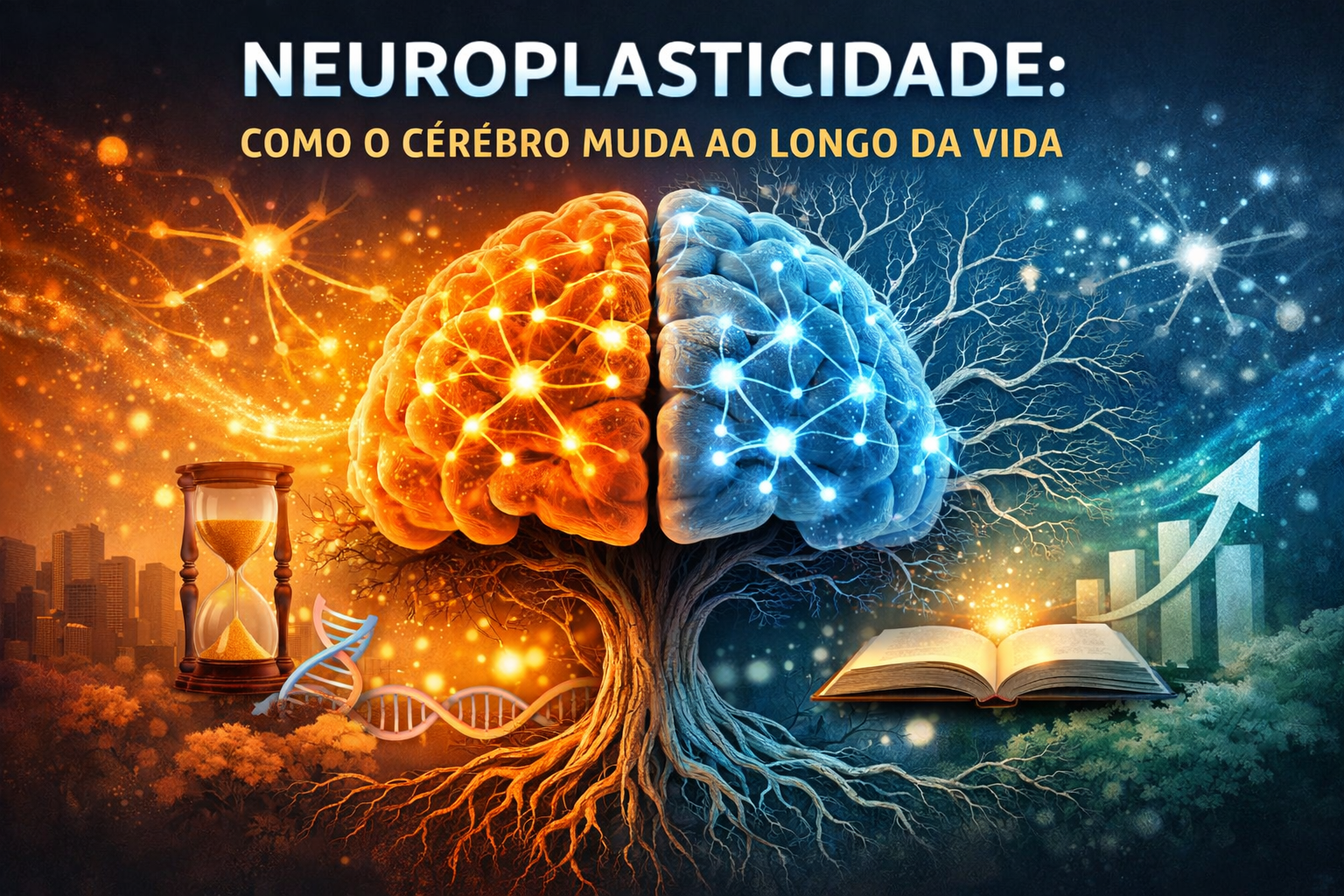 Neuroplasticidade: como o cérebro muda ao longo da vida